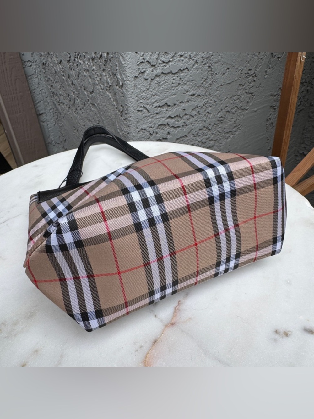 Burberry London Nova Check Handbag - Picture 10 of 15